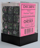 Dice: 36x D6: Brush: Paintball / Green
