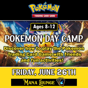 POKÉMON DAY CAMP Ticket - Fri, Jun 26 2026