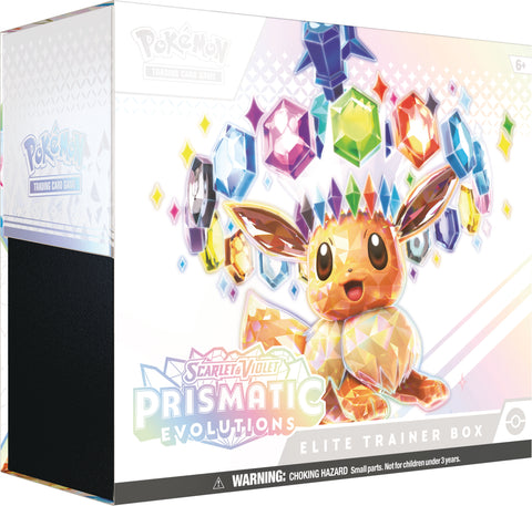 Pokémon TCG: Scarlet & Violet- Prismatic Evolutions Elite Trainer Box