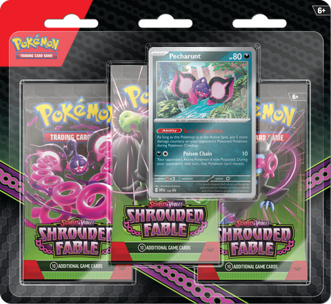 Pokemon SV6.5 Shrouded Fable 3pk Blister