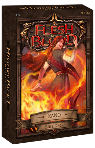 Flesh and Blood - Kano Blitz Deck - History Pack 1