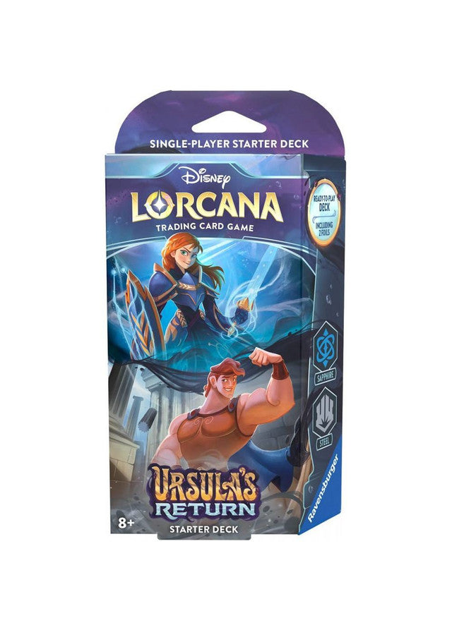 Disney Lorcana: Ursula's Return: Starter Deck [Sapphire & Steel]
