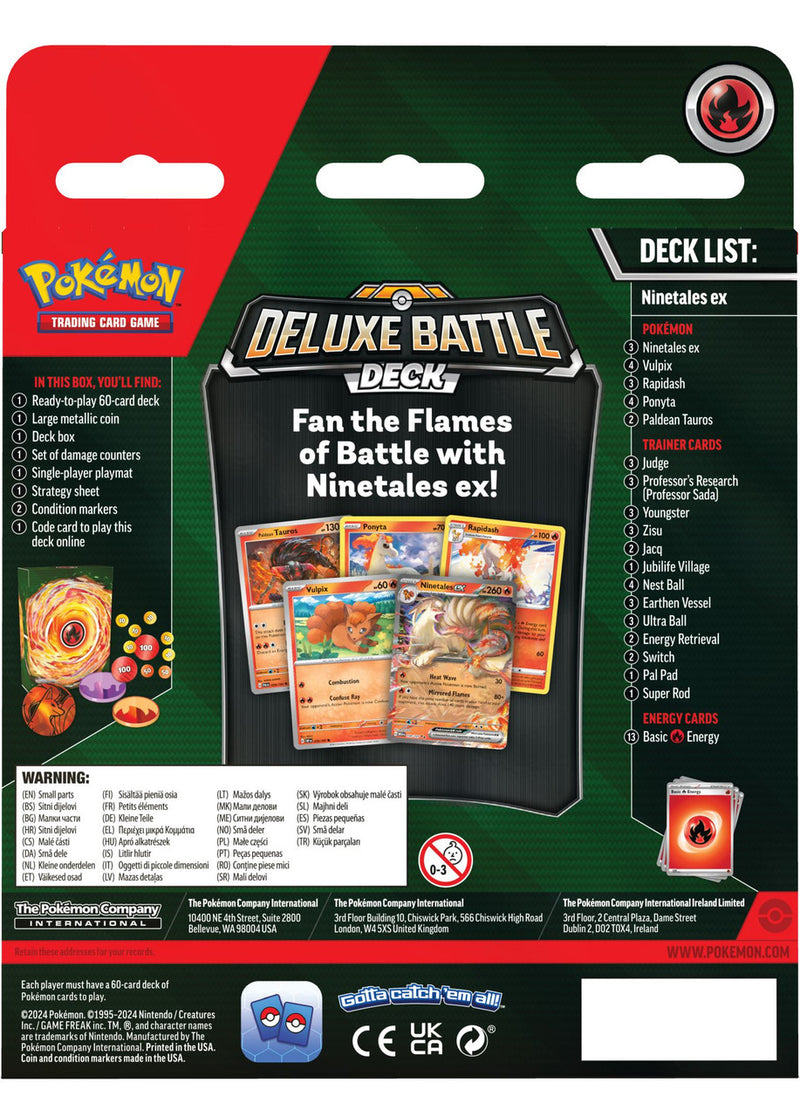 Pokémon TCG: Deluxe Battle Deck - Ninetales ex