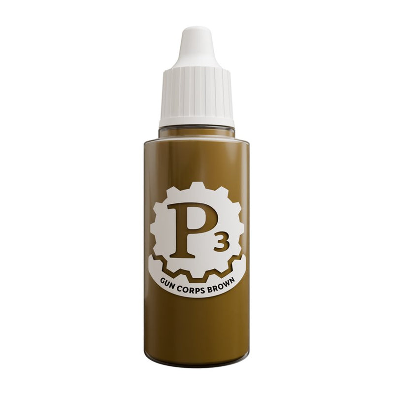 Privateer Press: P3 Paints: Gun Corps Brown