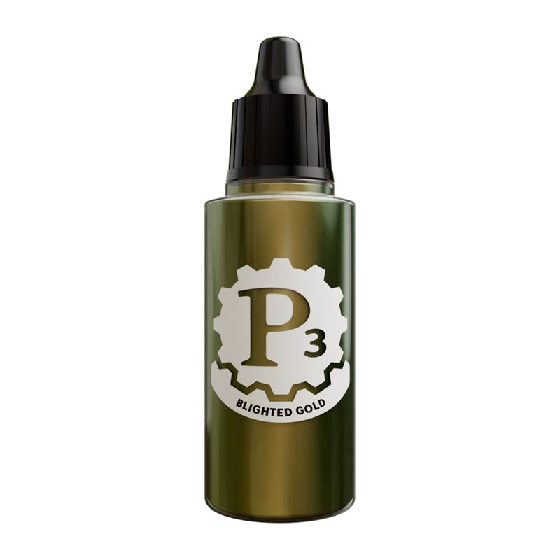 Privateer Press: P3 Paints: Metallics: Blighted Gold