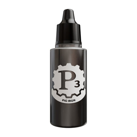 Privateer Press: P3 Paints: Metallics: Pig Iron
