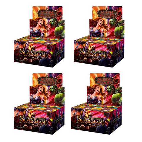 Flesh and Blood: Super Slam Booster Box Bundle (4 Boxes)