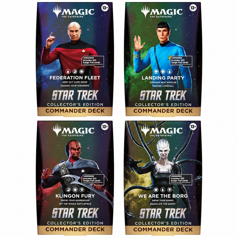 Magic: The Gathering® | Star Trek™ Commander Decks – Collector's Editions Bundle [Pre-Order] 2026-11-06