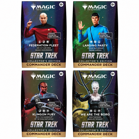 Magic: The Gathering® | Star Trek™ Commander Decks – Collector's Editions Bundle [Pre-Order] 2026-11-06