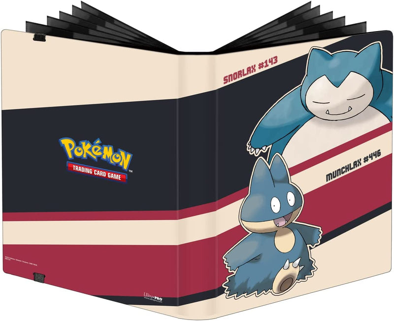 Binder: Pokemon: Snorlax & Munchla: 4-Pocket Portfolio