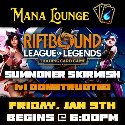 Riftbound: Summoner Skirmish   Ticket - Fri, Mar 13 2026