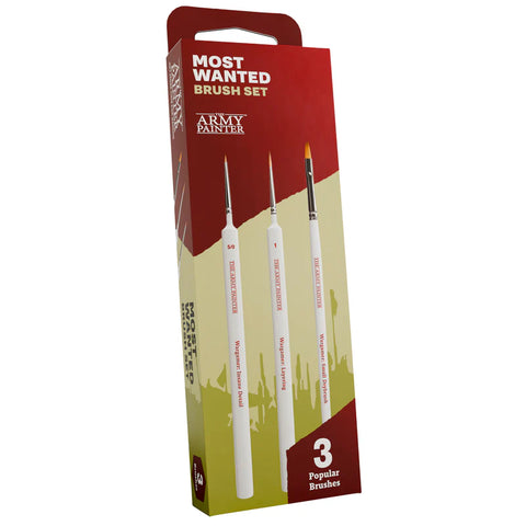 Army Painter: Most Wanted Brush Set