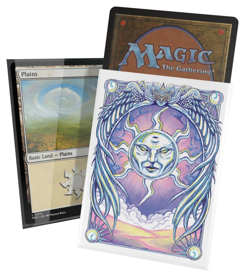Ultimate Guard MTG Mana Token Art Sleeves – Plains (100 Count)