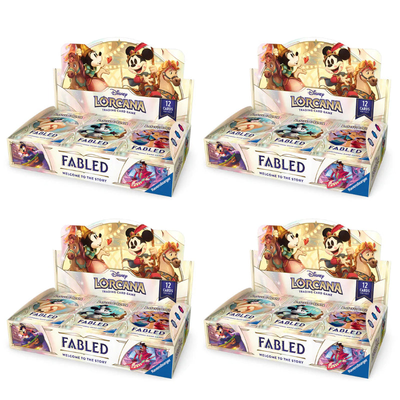 Disney Lorcana: Fabled Booster Box Case (4 Boxes) [Pre-Order] 2025-08-29
