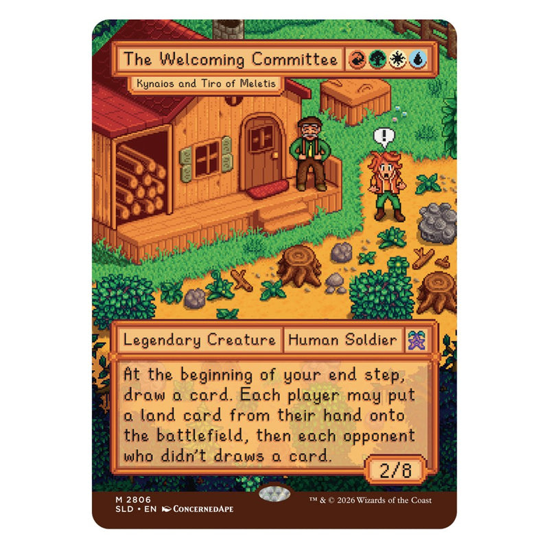 Magic: The Gathering - Secret Lair: Stardew Valley - Welcome to Stardew Valley (Non-Foil Edition)