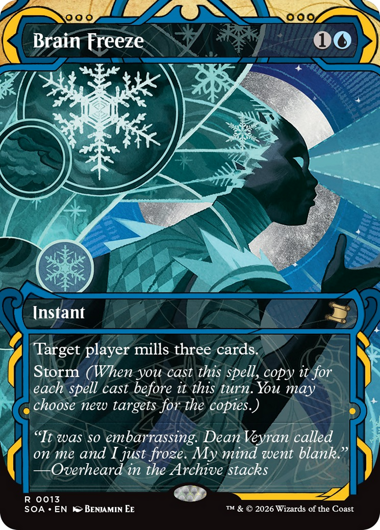 Brain Freeze [Secrets of Strixhaven: Mystical Archive]