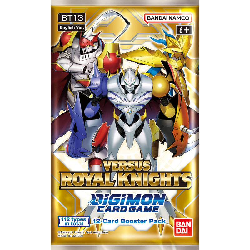 DIGIMON: VERSUS ROYAL KNIGHTS (BT13) BOOSTER PACK