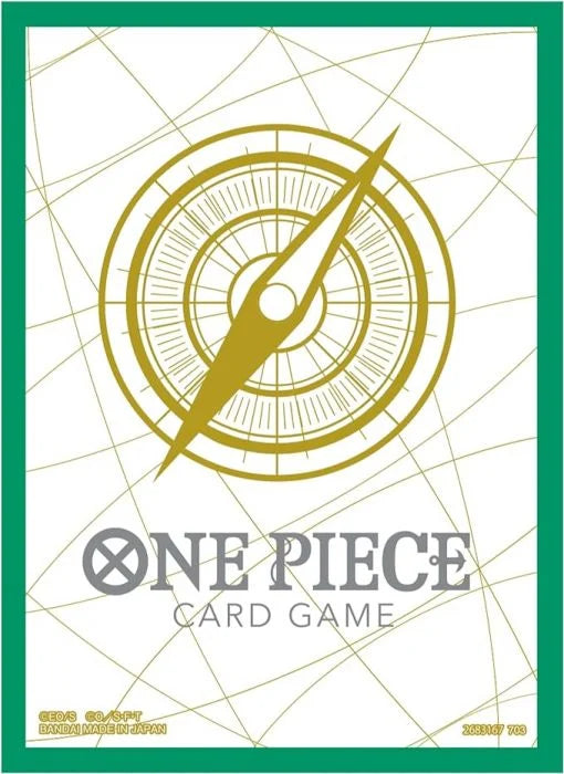 One Piece Card Game [Sleeves Set 5] Standard Green