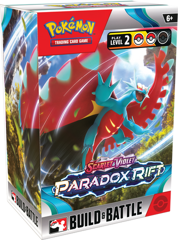 Pokemon SV4: Paradox Rift Build And Battle Box