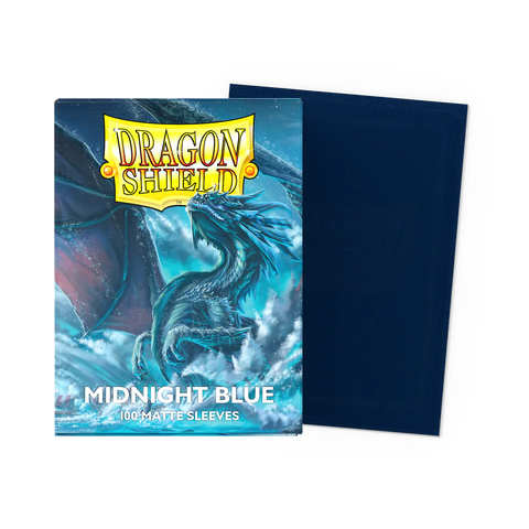 Dragon Shield: Matte: Midnight Blue (100)