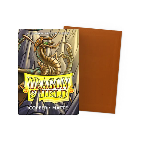 Sleeves: Dragon Shield: Matte Japanese: Copper (60)