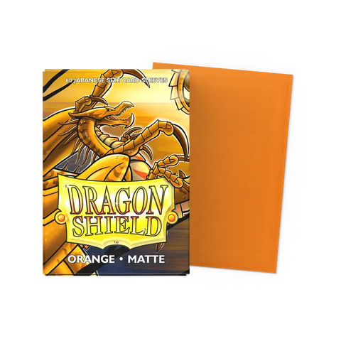 Sleeves: Dragon Shield: Matte Japanese: Orange (60)
