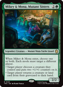 Mikey & Mona, Mutant Sitters [Teenage Mutant Ninja Turtles Commander]
