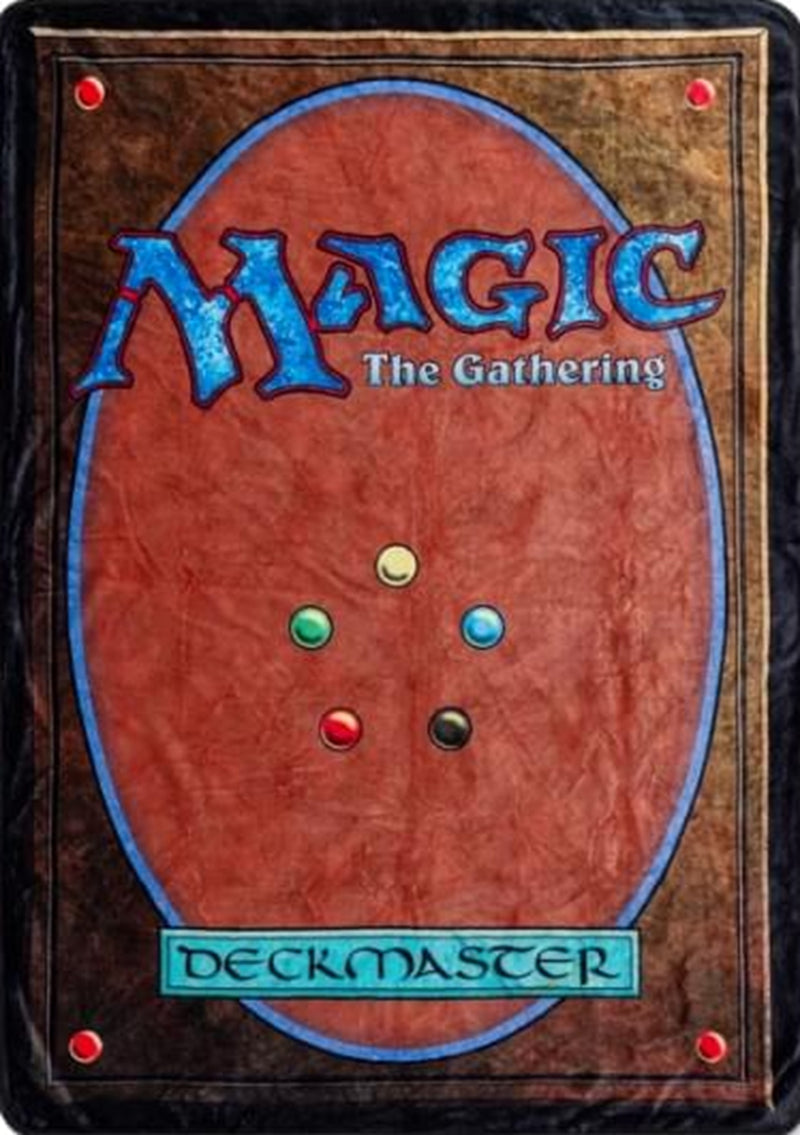 Magic: The Gathering Fleece Throw Blanket – Card Back (45 × 60 in.)