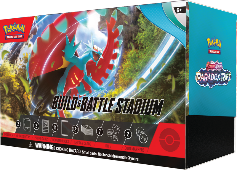 Pokemon SV4: Paradox Rift Build And Battle Stadium
