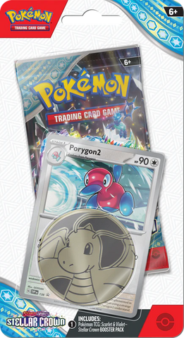 Pokémon TCG: Scarlet & Violet-SV7 Stellar Crown Checklane Blister