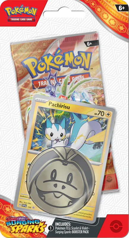 Pokémon TCG: Scarlet & Violet-Surging Sparks Checklane Blister