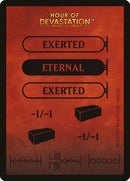 Punchcard (With Copyright Symbol) [Hour of Devastation Tokens]