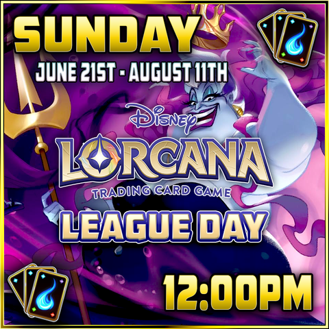 Lorcana: Ursula's Return League - Round 2 ticket - Sun, Aug 04 2024