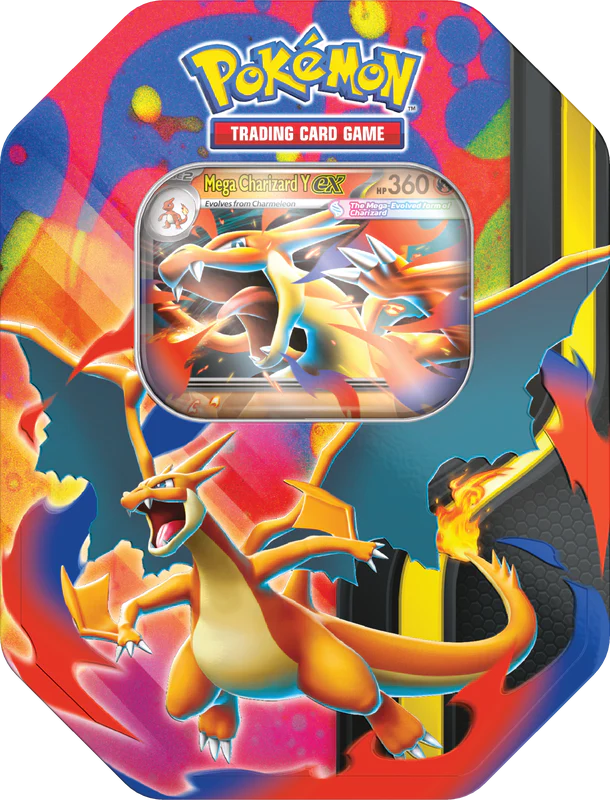 Pokémon: Mega Charizard Y ex Tin