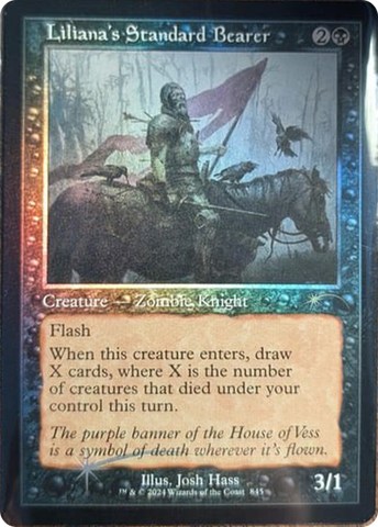 Liliana's Standard Bearer (Retro Frame) [Secret Lair Drop Series]