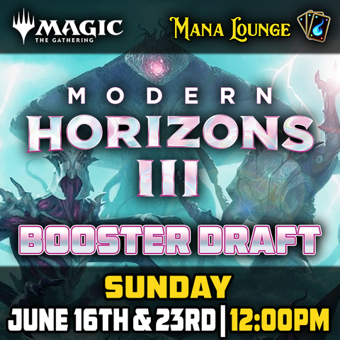 Modern Horizon 3: Booster Draft ticket - Sun, Jun 23 2024