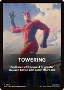 Towering Theme Card [Marvel Super Heroes Commander]