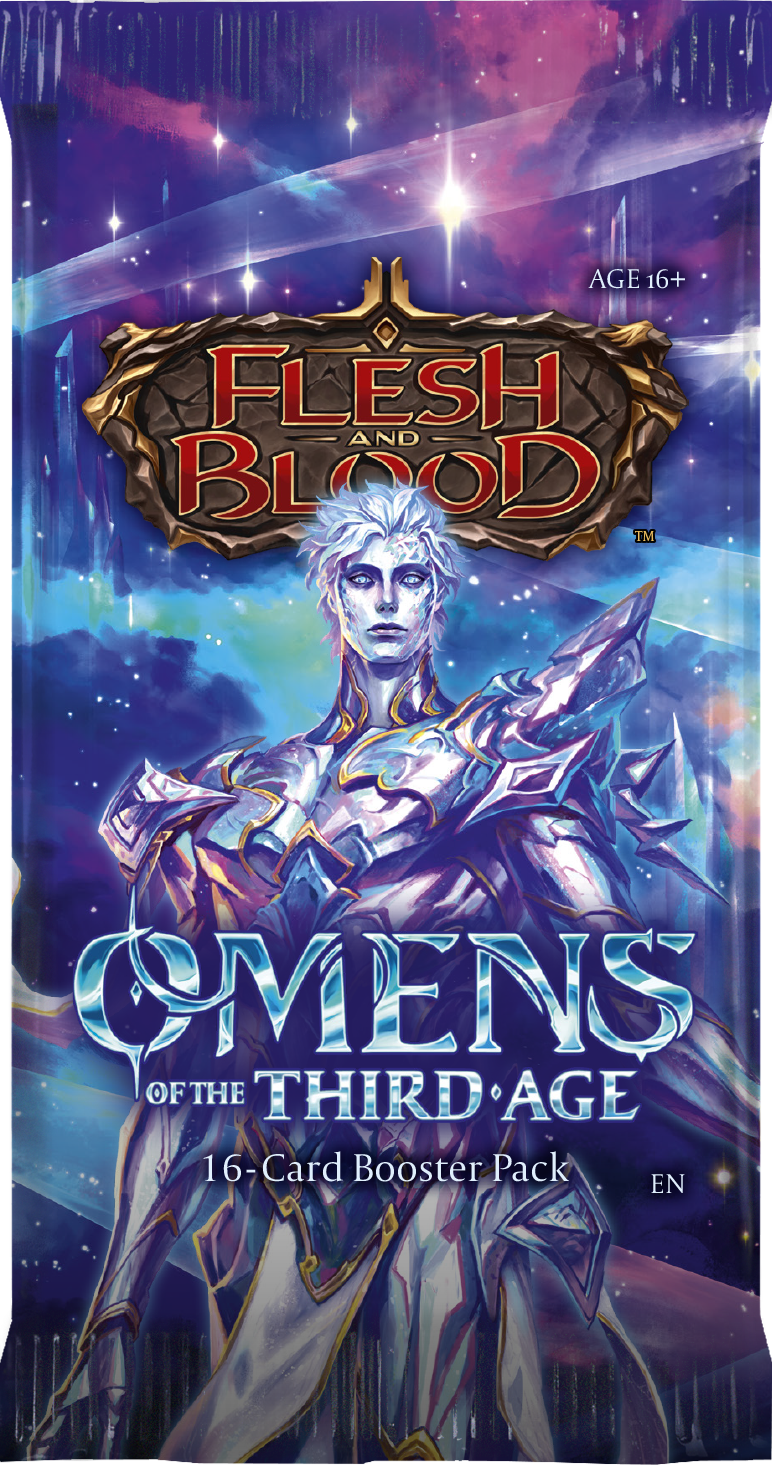 Flesh and Blood: Omens of the Third Age Booster Pack  [Pre-Order] 2026-06-05