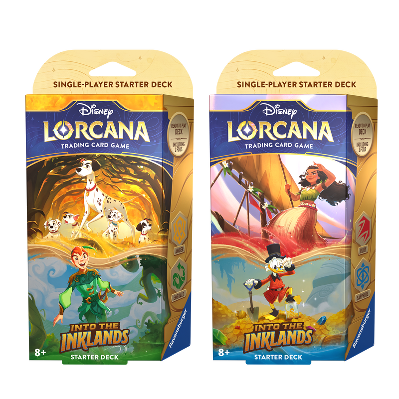 Disney Lorcana: Into the Inklands: Starter Deck Bundle