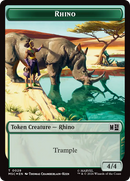 Rhino (029) // Elephant (028) Double-Sided Token (Surge Foil) [Marvel Super Heroes Commander Tokens]