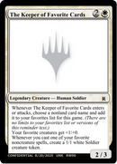 The Keeper of Favorite Cards (8/20/2025) [Unknown Event]