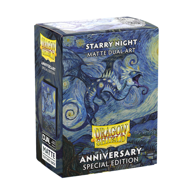 Sleeves: Dragon Shield: Special Edition: Matte DUAL Art: Starry Night (100)