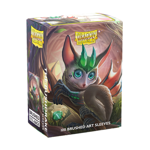 Sleeves: Dragon Shield Limited Edition Brushed Art: Spirit Animals: Bushdrake (100)