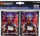 Ultra PRO Deck Protector Sleeves 100ct – MTG Universes Beyond: Final Fantasy (Summon: Bahamut)