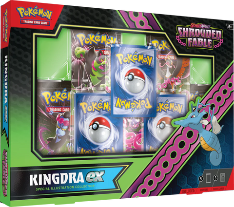 Pokemon SV6.5 Shrouded Fable Kingdra Ex Special Illustration Collection Box