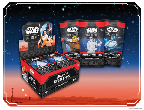 Star Wars: Unlimited - Spark of Rebellion Booster Box