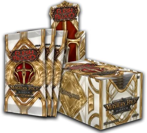 Flesh and Blood: Mastery Pack - Warrior Booster Box [Pre-Order] Friday, August 7th