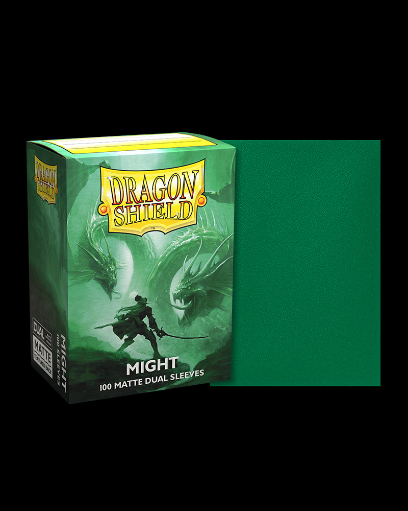 Dragon Shield: Dual Matte: Might (Green) (100)