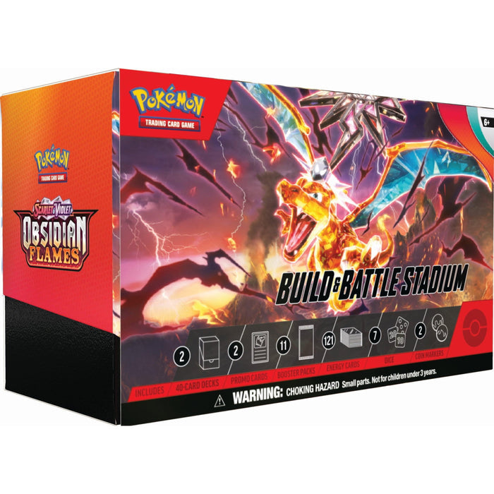 Pokemon SV3 Obsidian Flames Build & Battle Stadium
