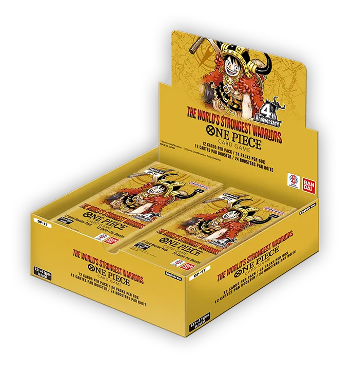 ONE PIECE Card Game OP-17: The World's Strongest Warriors Booster Box [Pre-Order] 2026-08-21